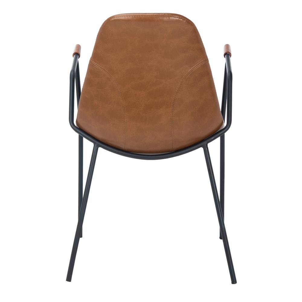 Tanner Mid Century Dining Chair, Cognac. Picture 2