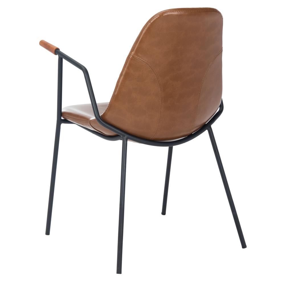 Tanner Mid Century Dining Chair, Cognac. Picture 3