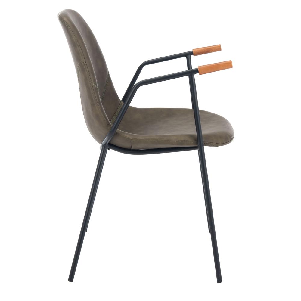 Tanner Mid Century Dining Chair, Olive. Picture 11