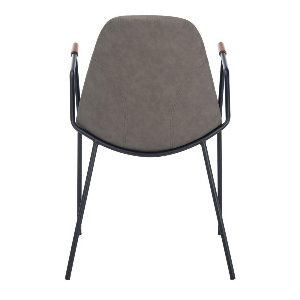 Tanner Mid Century Dining Chair, Ash Grey. Picture 2