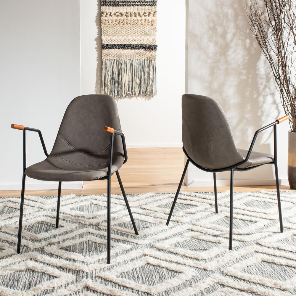 Tanner Mid Century Dining Chair, Ash Grey. Picture 8