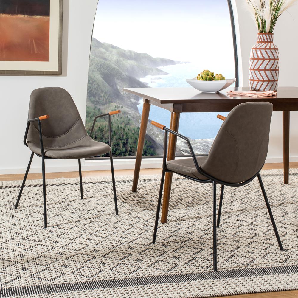 Tanner Mid Century Dining Chair, Ash Grey. Picture 9