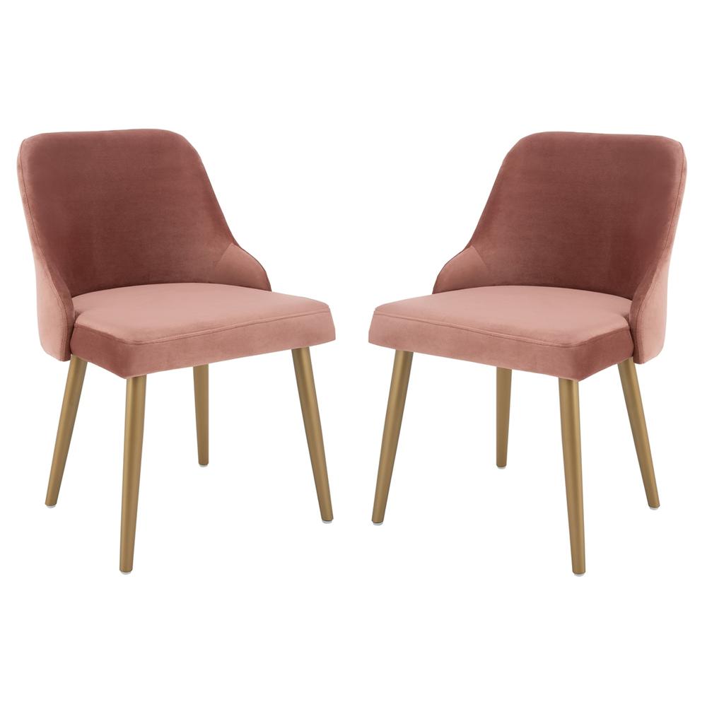 LULU UPHOLSTERED DINING CHAIR, DCH6200D-SET2. Picture 1