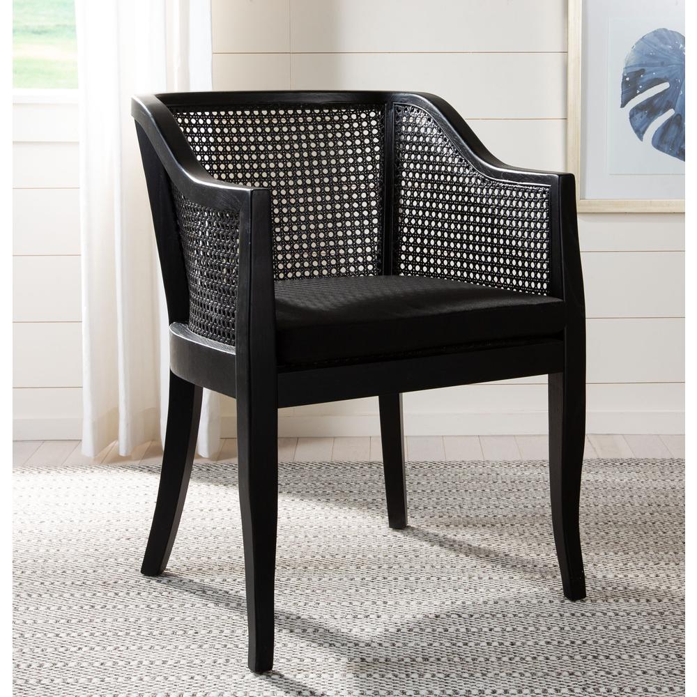 Rina  Dining Chair, Black. Picture 7