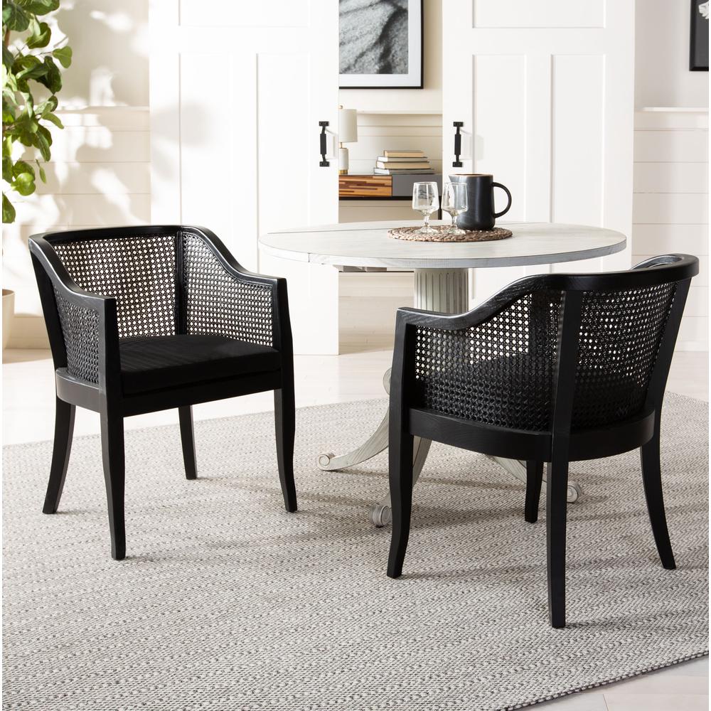 Rina  Dining Chair, Black. Picture 8