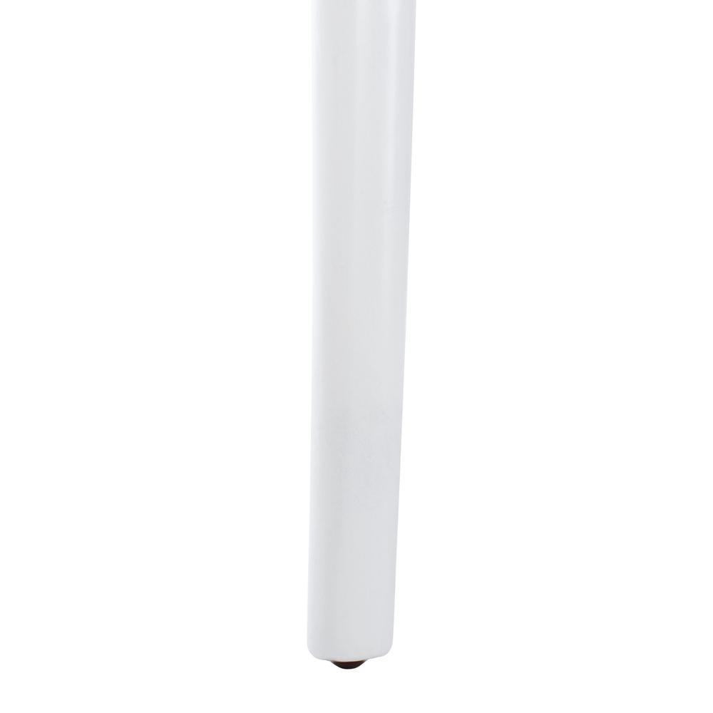 Sonia Cane Dining Chair, White/Natural. Picture 6