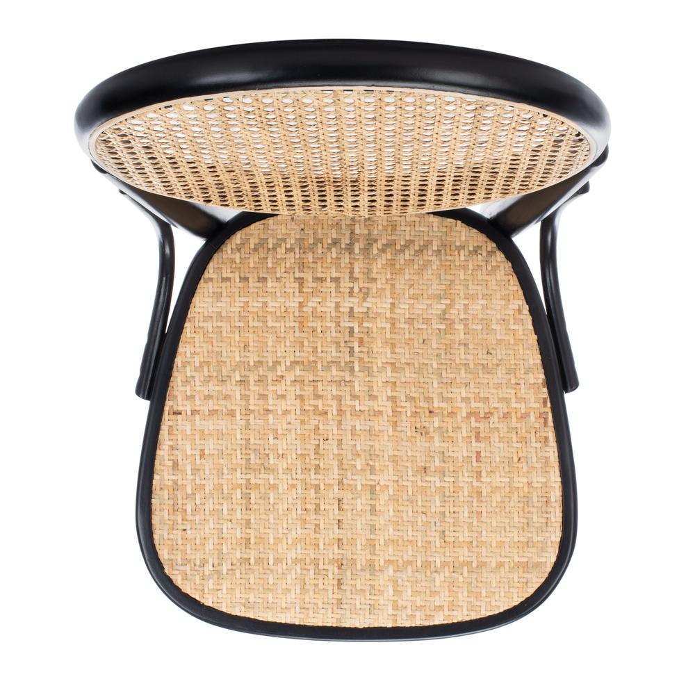 Sonia Cane Dining Chair, Black/Natural. Picture 10