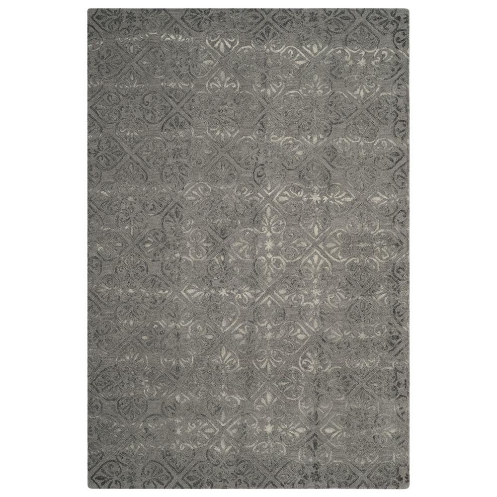 DIP DYE, GREY, 5' X 8', Area Rug, DDY101A-5. Picture 1