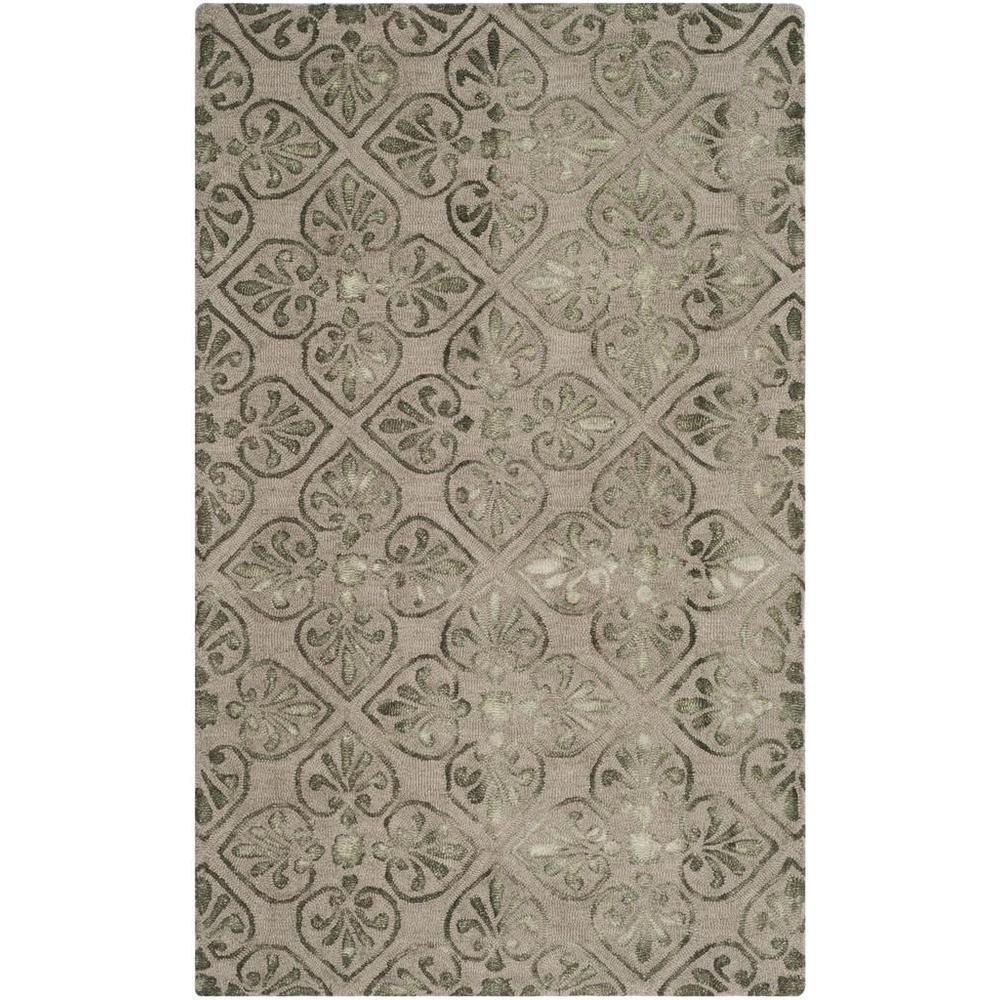 DIP DYE, DARK BEIG, 3' X 5', Area Rug. Picture 1