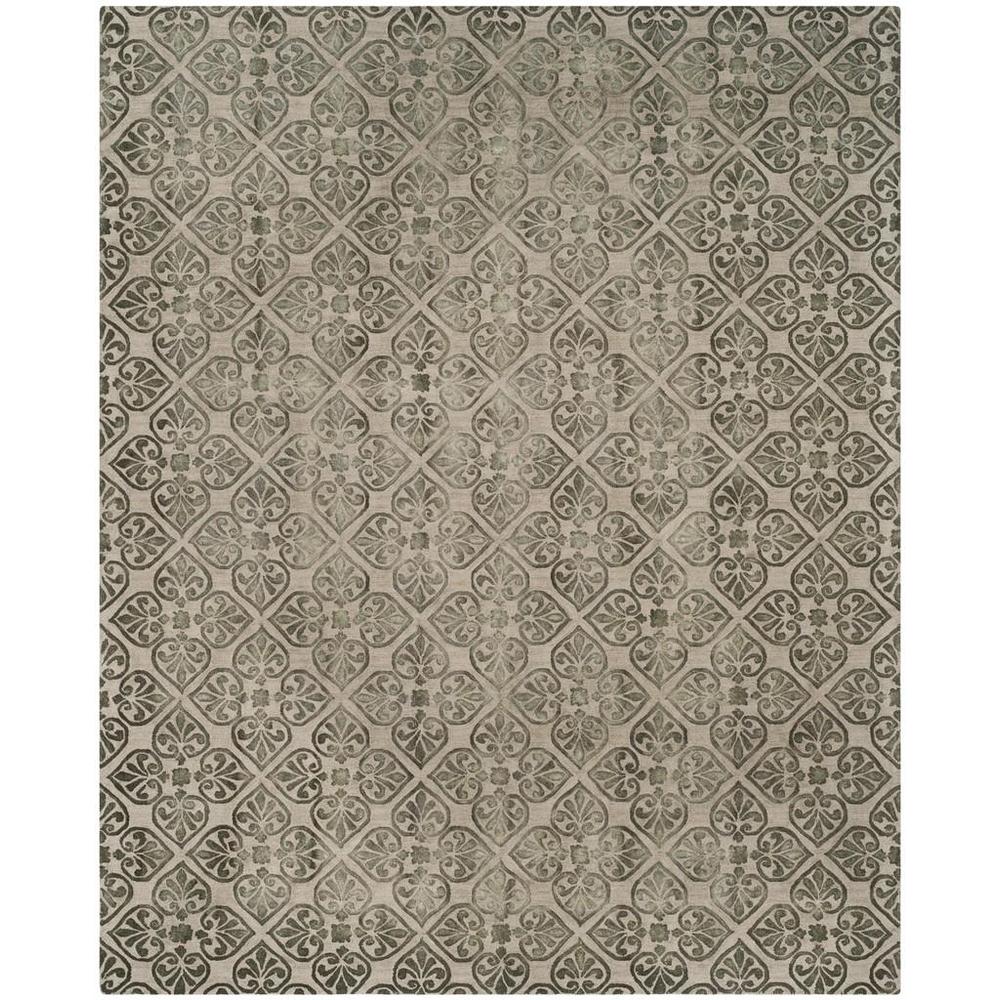 DIP DYE, DARK BEIG, 8' X 10', Area Rug. Picture 1