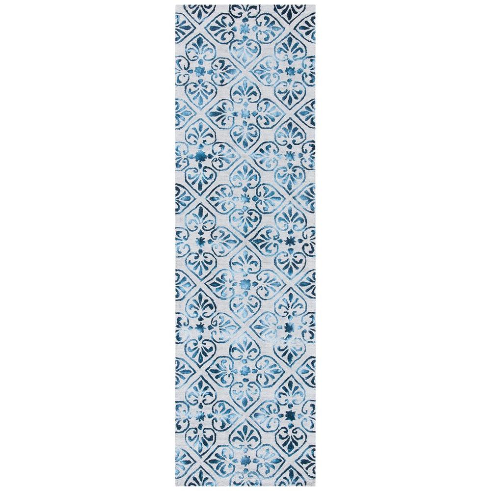 DIP DYE, GREY / CHARCOAL, 2'-3" X 8', Area Rug, DDY101C-28. Picture 1