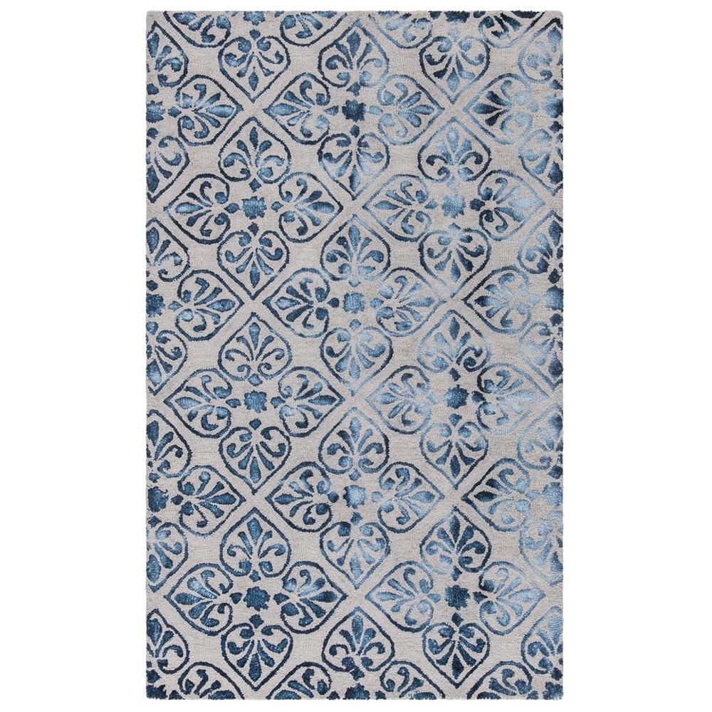 DIP DYE, GREY / CHARCOAL, 3' X 5', Area Rug, DDY101C-3. Picture 1