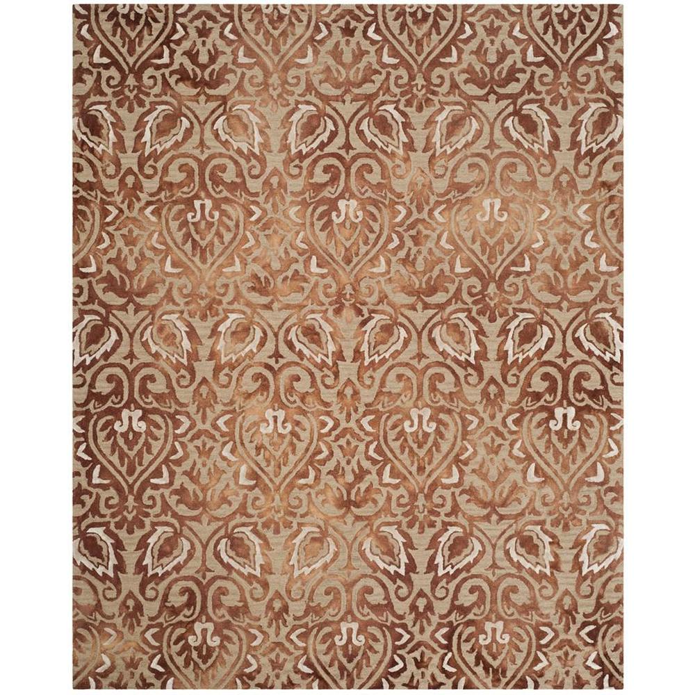DIP DYE, COPPER / BEIGE, 8' X 10', Area Rug. Picture 1