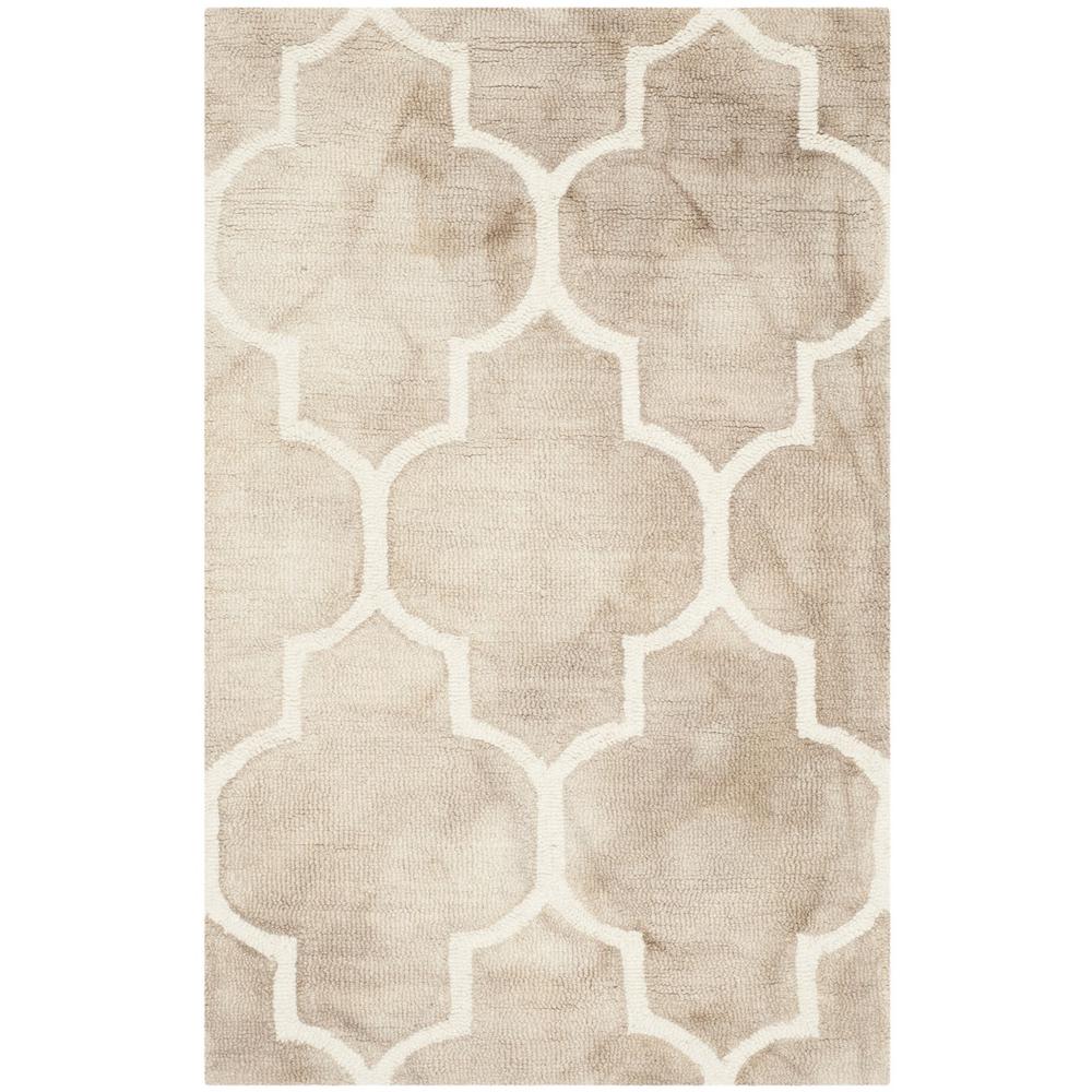 DIP DYE, BEIGE / IVORY, 2'-6" X 4', Area Rug, DDY535G-24. Picture 1