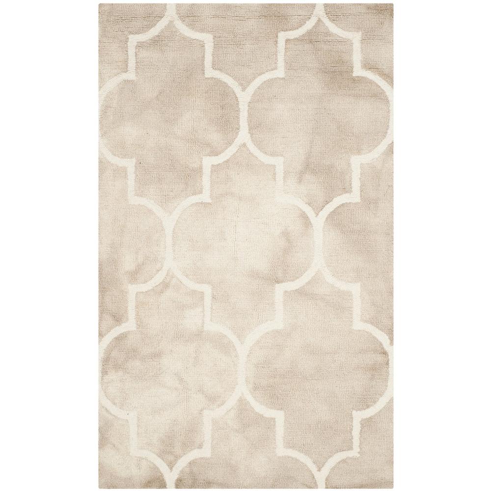 DIP DYE, BEIGE / IVORY, 3' X 5', Area Rug, DDY535G-3. Picture 1