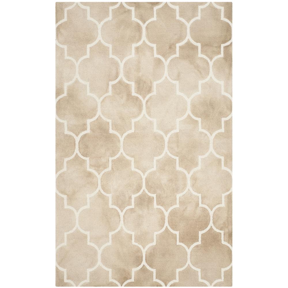 DIP DYE, BEIGE / IVORY, 5' X 8', Area Rug, DDY535G-5. Picture 1