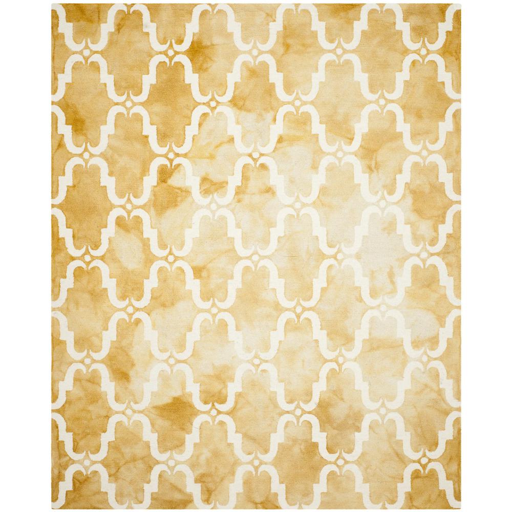 DIP DYE, GOLD / IVORY, 8' X 10', Area Rug, DDY536H-8. Picture 1