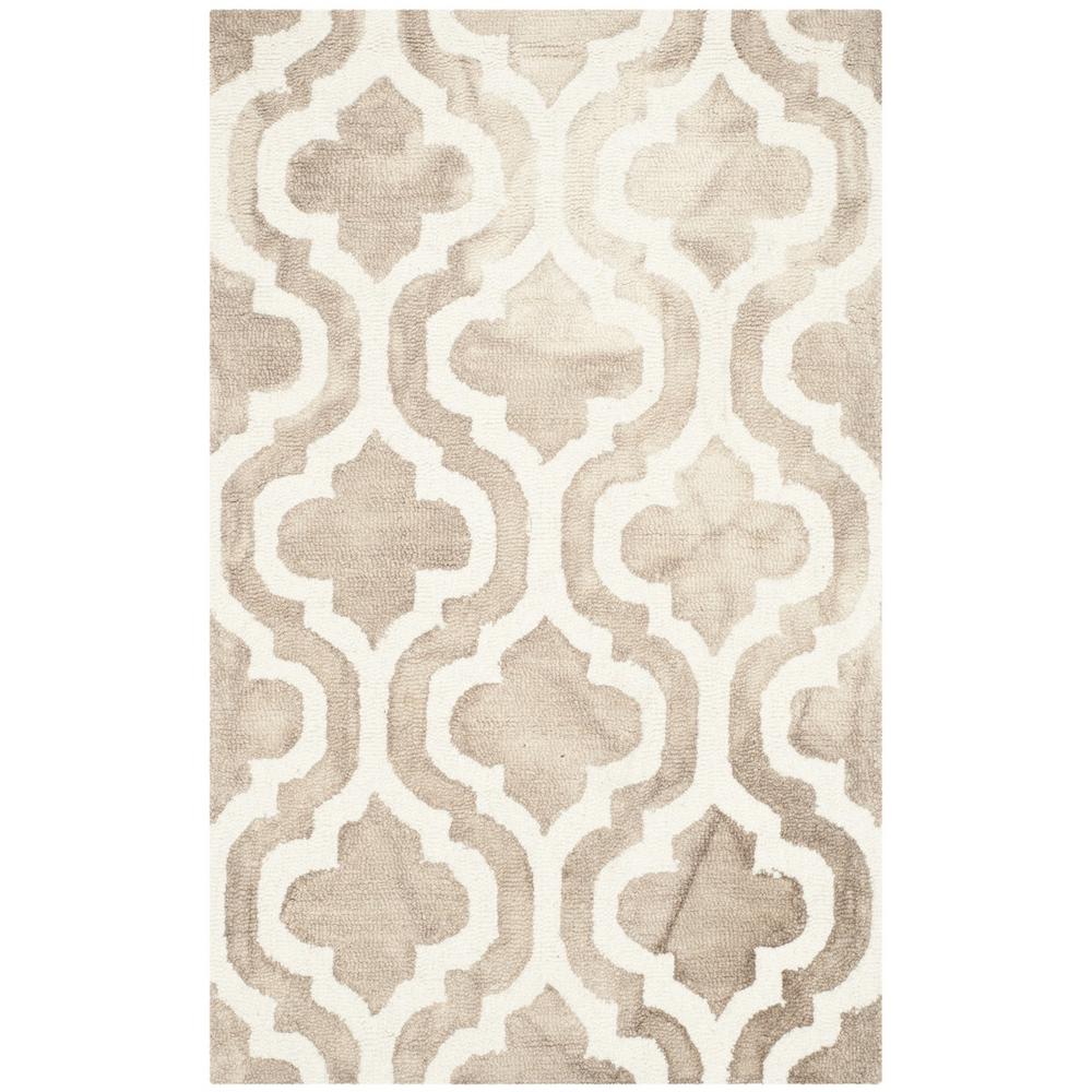 DIP DYE, BEIGE / IVORY, 2'-6" X 4', Area Rug, DDY537G-24. Picture 1