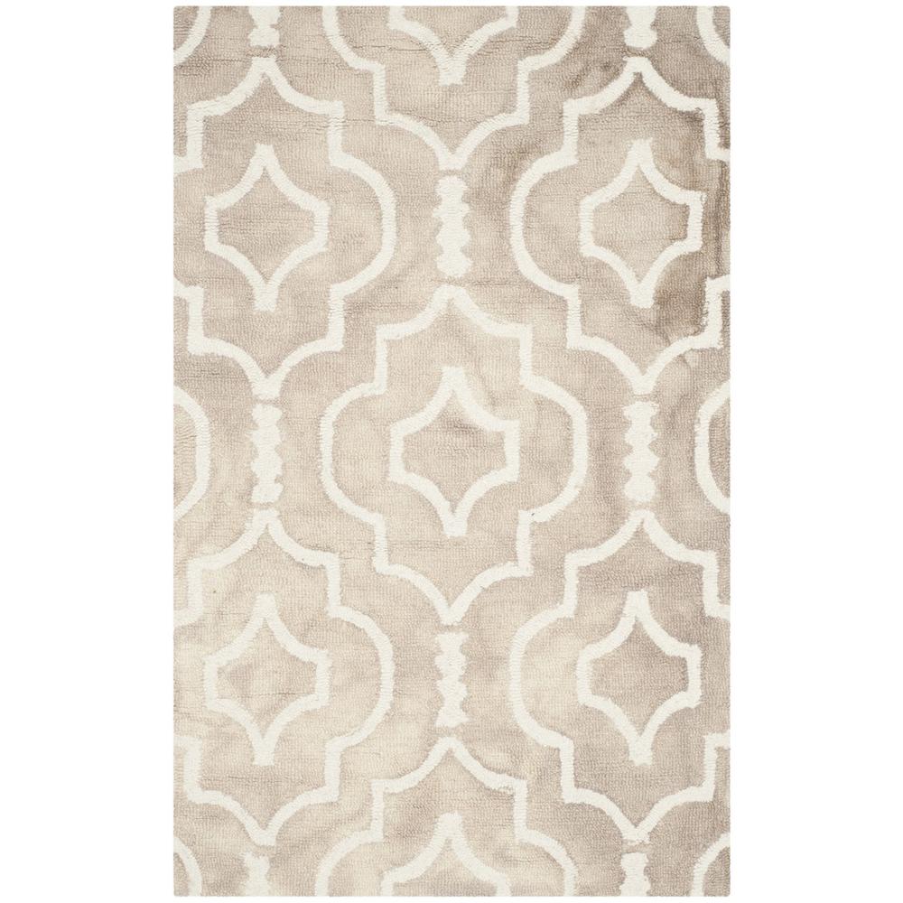 DIP DYE, BEIGE / IVORY, 2'-6" X 4', Area Rug, DDY538G-24. Picture 1