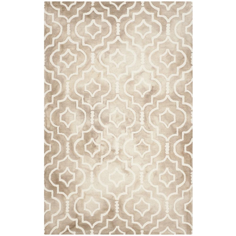 DIP DYE, BEIGE / IVORY, 5' X 8', Area Rug, DDY538G-5. Picture 1