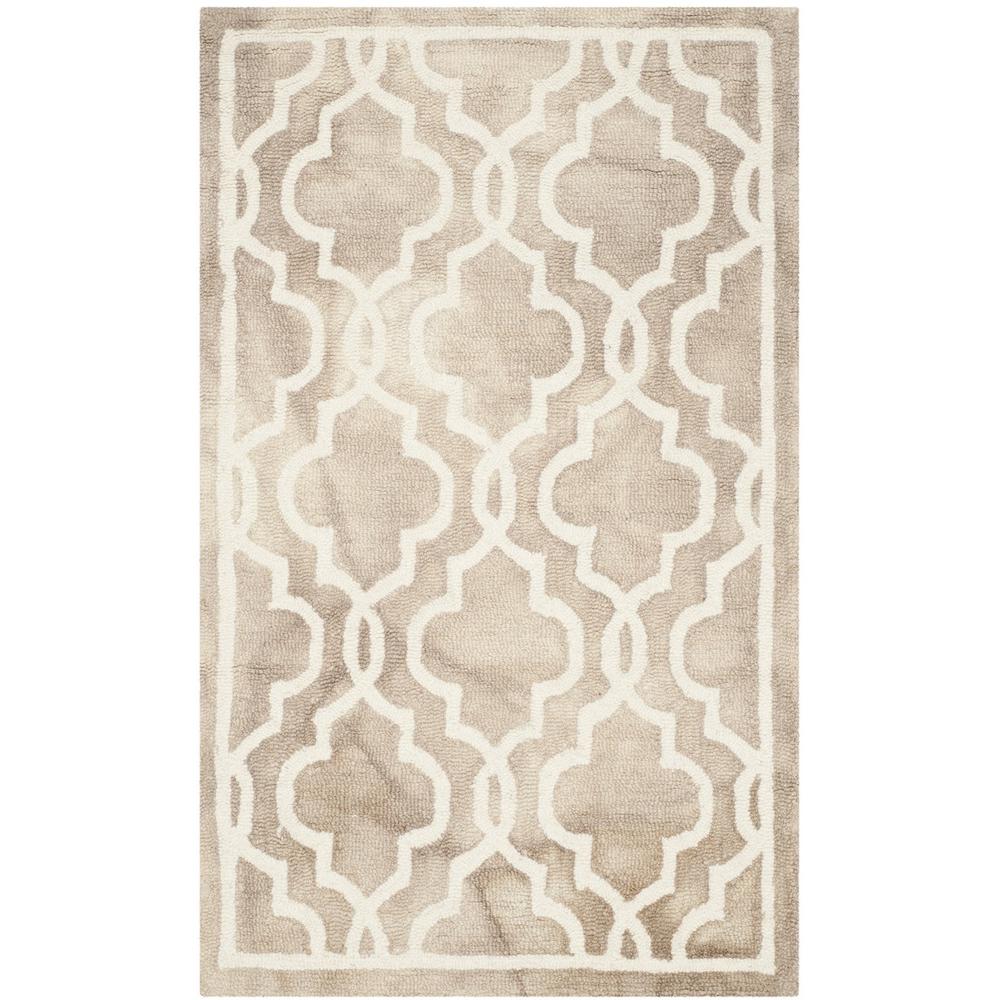 DIP DYE, BEIGE / IVORY, 2'-6" X 4', Area Rug, DDY539G-24. Picture 1