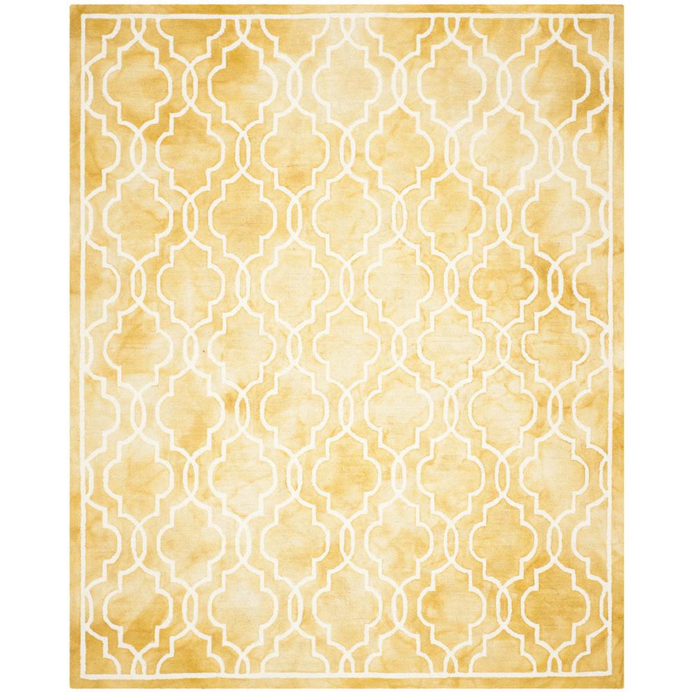 DIP DYE, GOLD / IVORY, 8' X 10', Area Rug, DDY539H-8. Picture 1