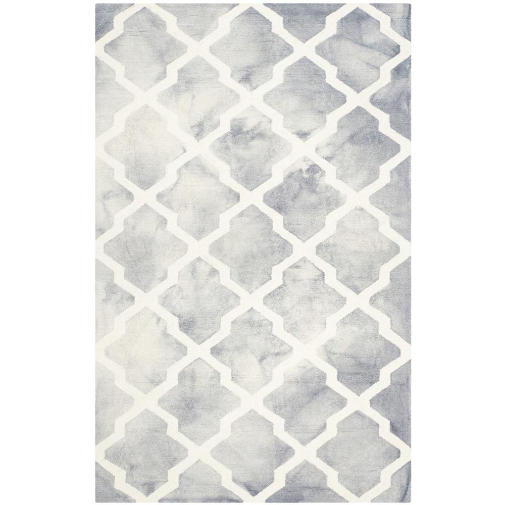 DIP DYE, GREY / IVORY, 5' X 8', Area Rug, DDY540C-5. Picture 1