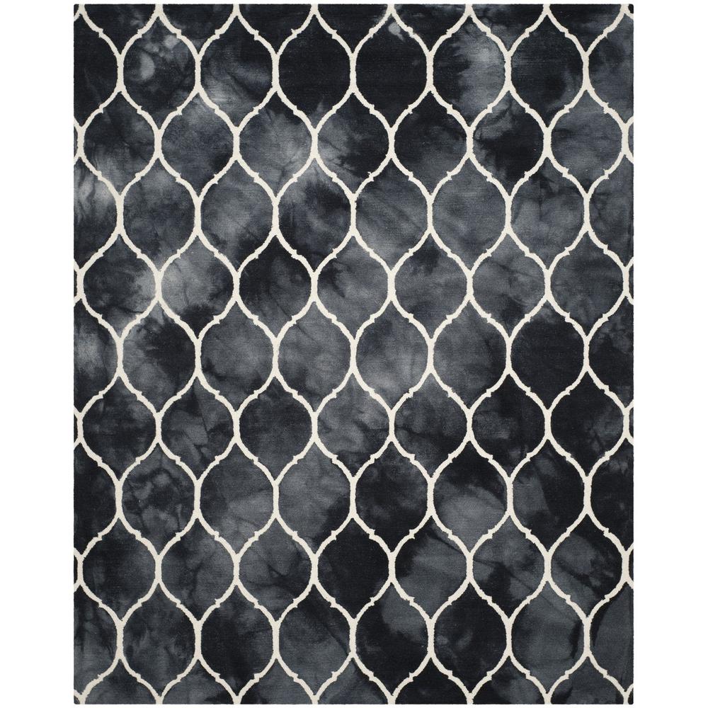 DIP DYE, GRAPHITE / IVORY, 8' X 10', Area Rug, DDY685J-8. Picture 1