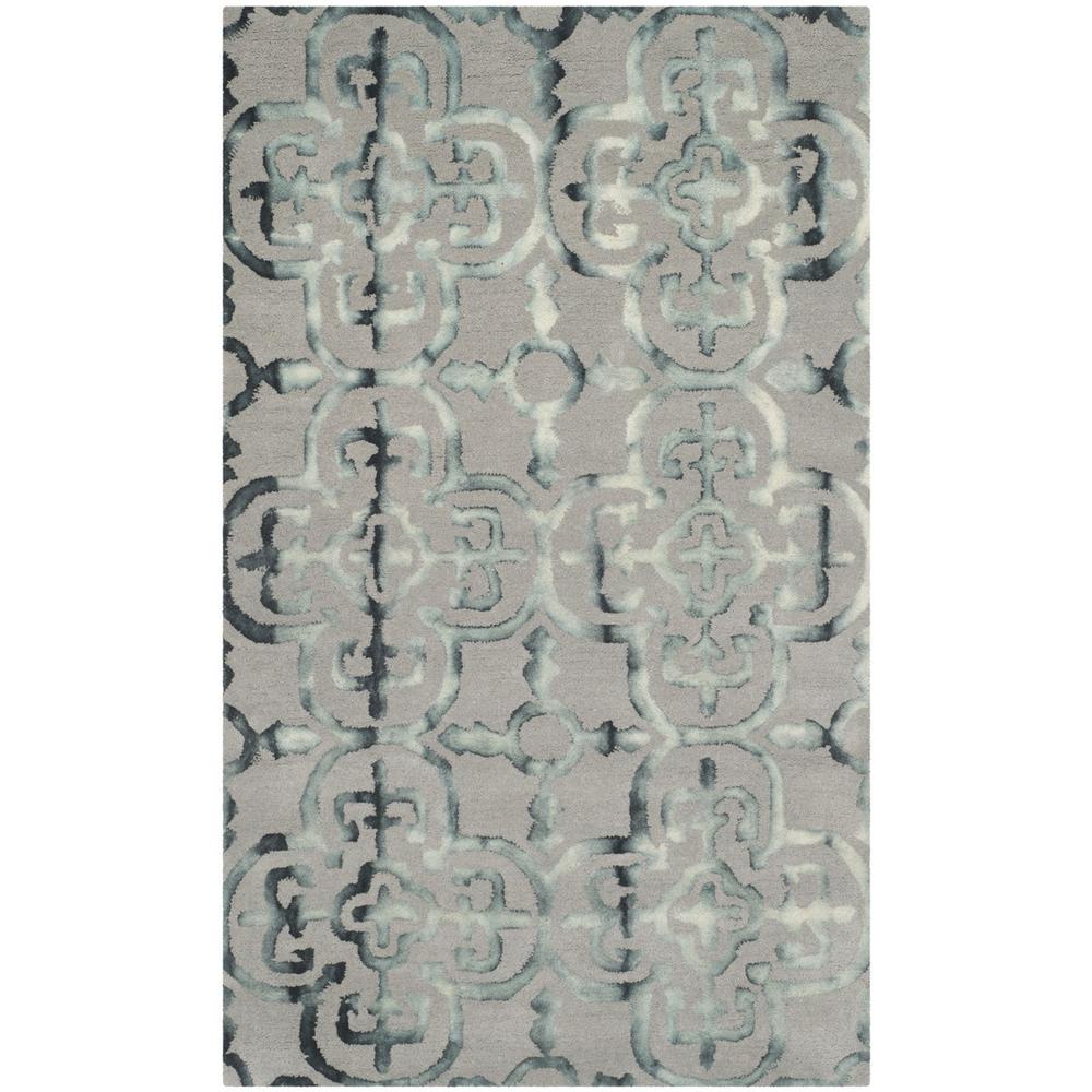 DIP DYE, GREY / CHARCOAL, 3' X 5', Area Rug, DDY711B-3. Picture 1
