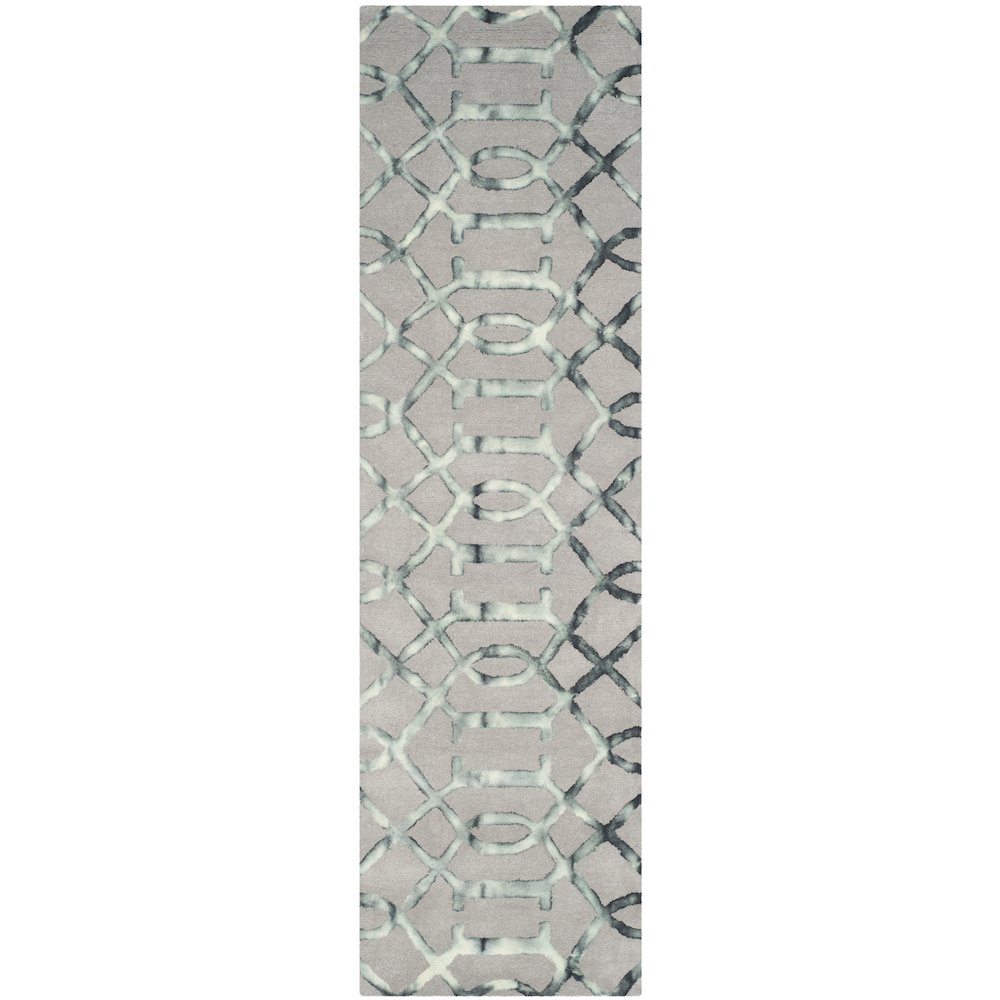 DIP DYE, GREY / CHARCOAL, 2'-3" X 8', Area Rug, DDY712B-28. Picture 1