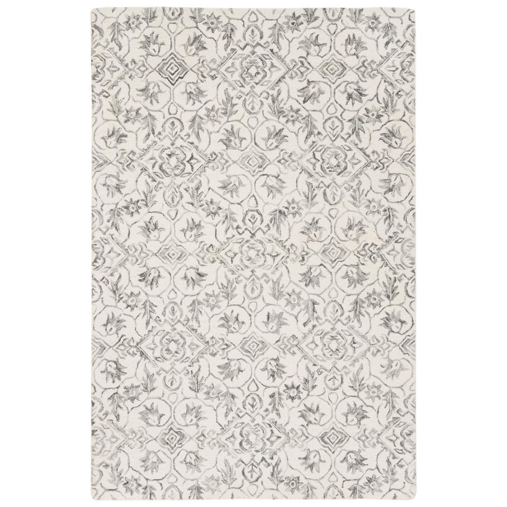DIP DYE, GREY / IVORY, 5' X 8', Area Rug, DDY902F-5. Picture 1