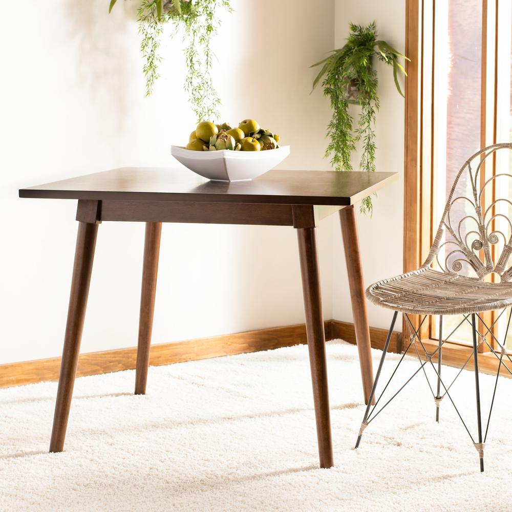 Simone Square Dining Table, Walnut. Picture 5