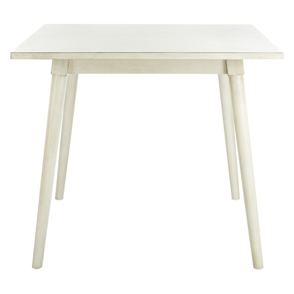 Simone Square Dining Table, White. Picture 1
