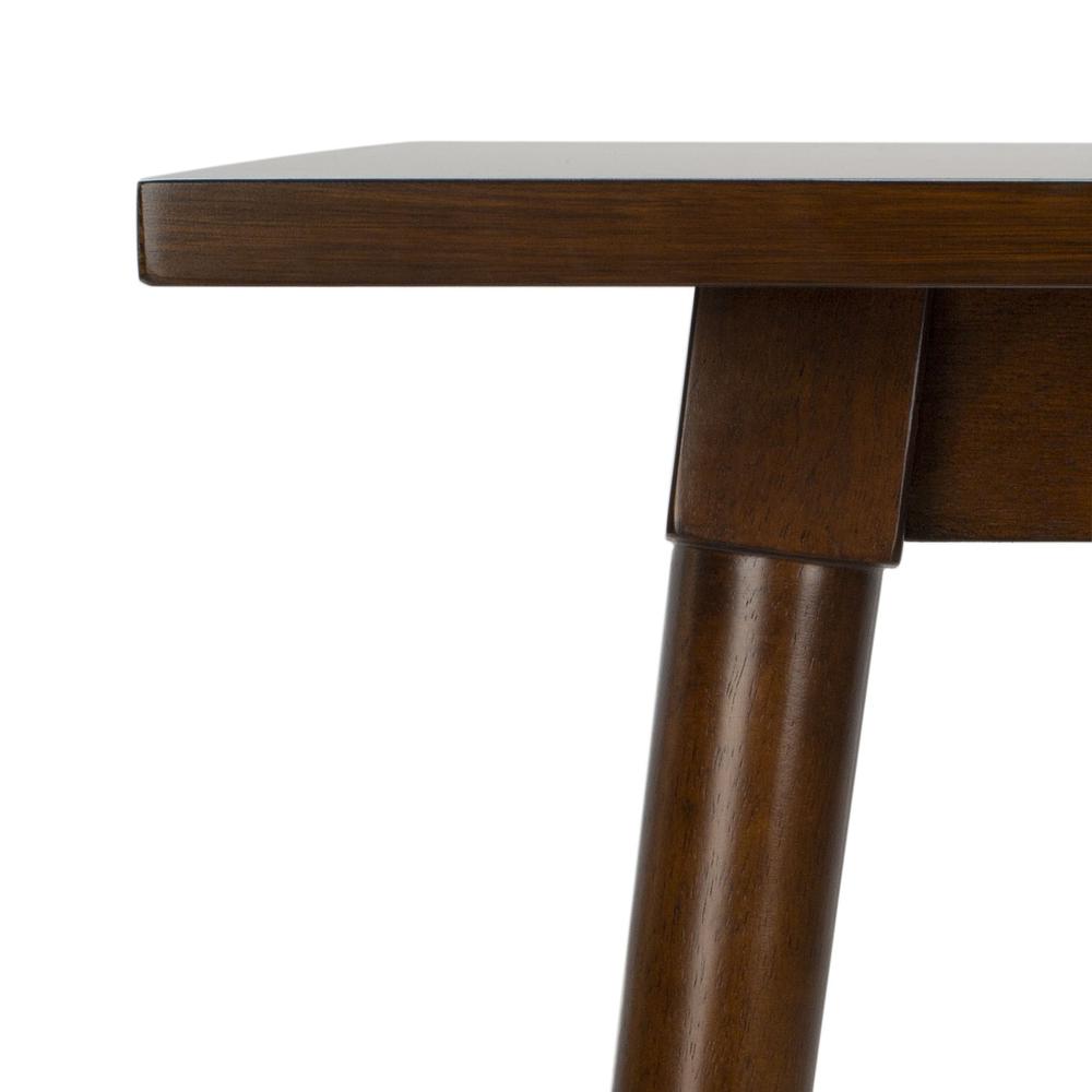 Tia Rectangle Dining Table, Walnut. Picture 2