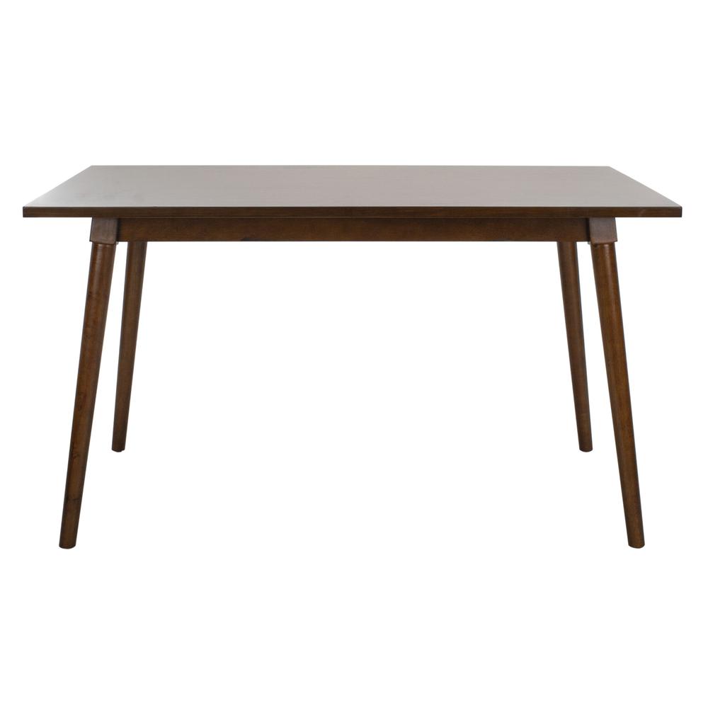 Tia Rectangle Dining Table, Walnut. Picture 1