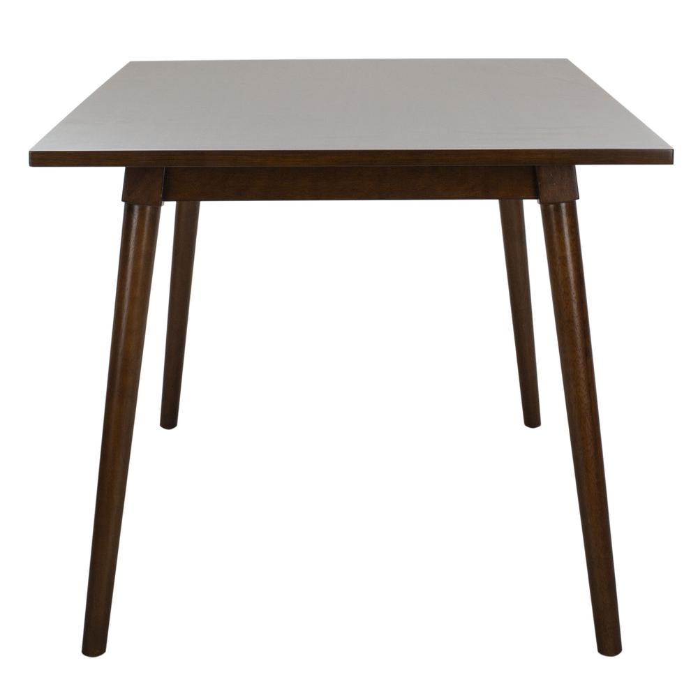 Tia Rectangle Dining Table, Walnut. Picture 7