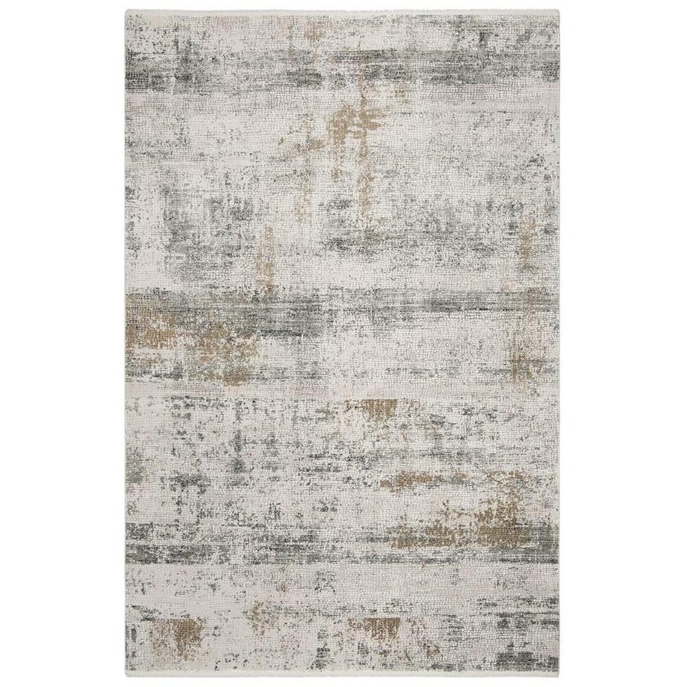 ECLIPSE 200, BEIGE / GREY, 6' X 9', Area Rug. Picture 1