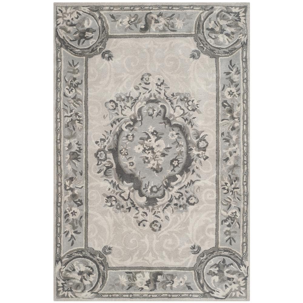 EMPIRE, BEIGE / LIGHT GREY, 4' X 6', Area Rug. Picture 1
