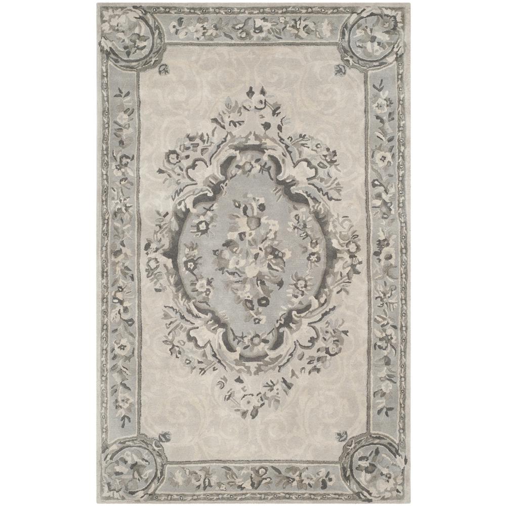 EMPIRE, BEIGE / LIGHT GREY, 5' X 8', Area Rug. Picture 1