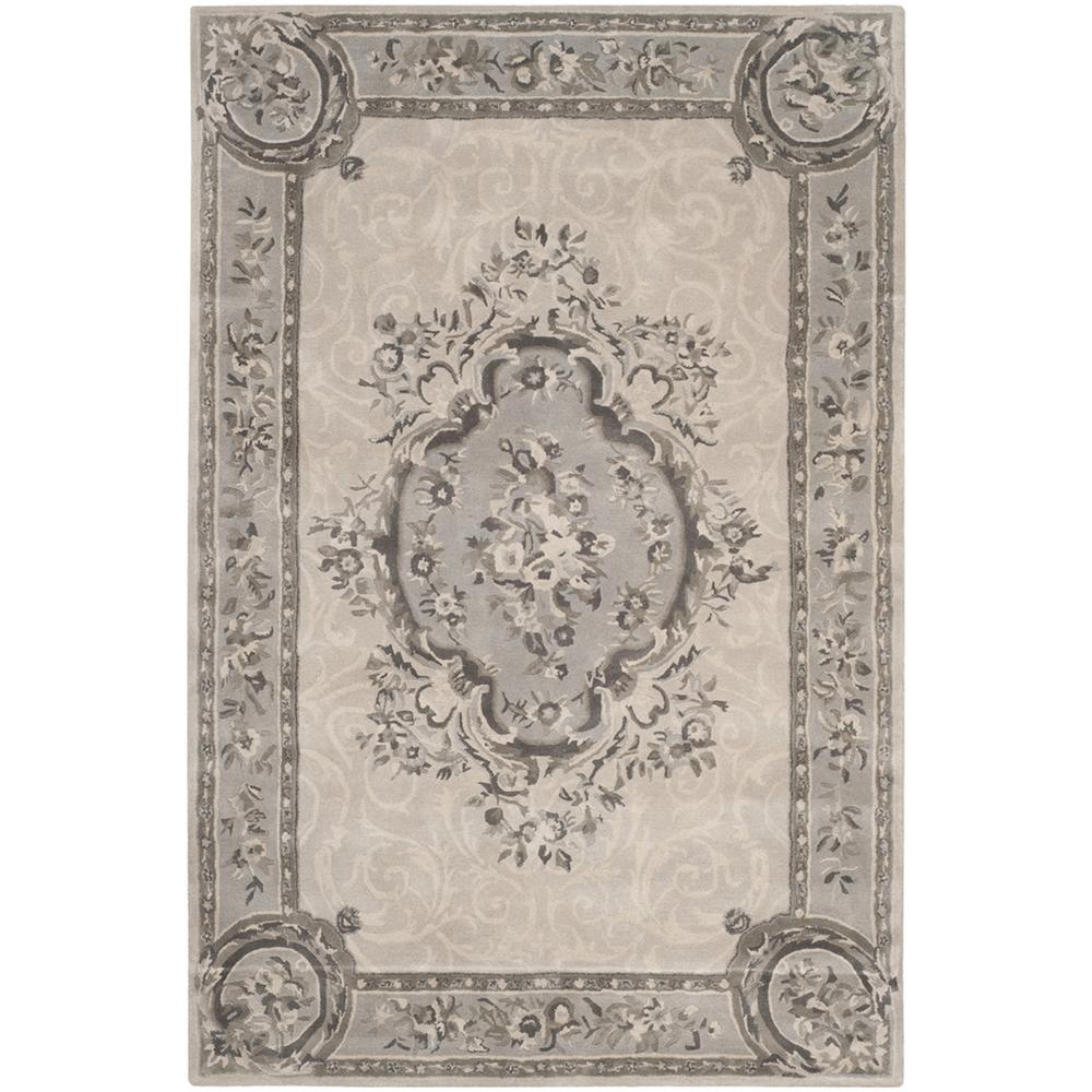 EMPIRE, BEIGE / LIGHT GREY, 6' X 9', Area Rug. Picture 1