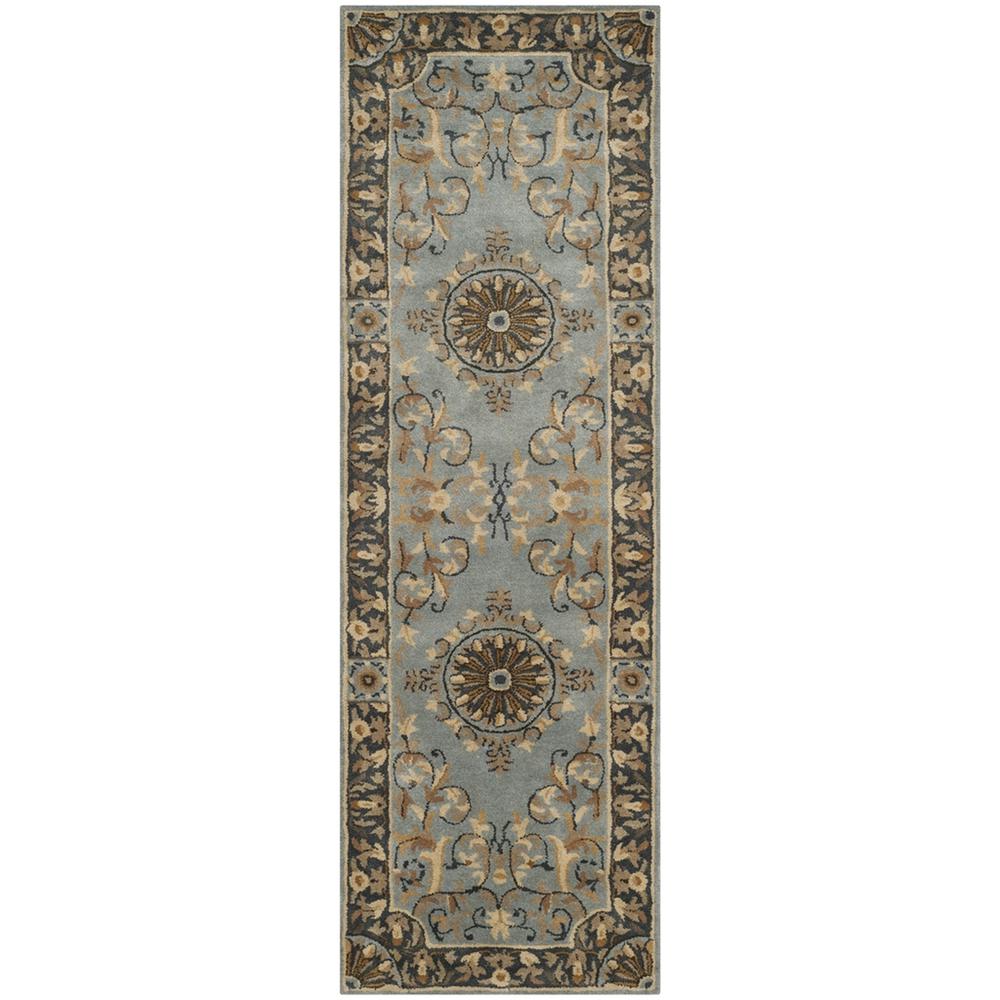 EMPIRE, BLUE, 2'-6" X 8', Area Rug. Picture 1