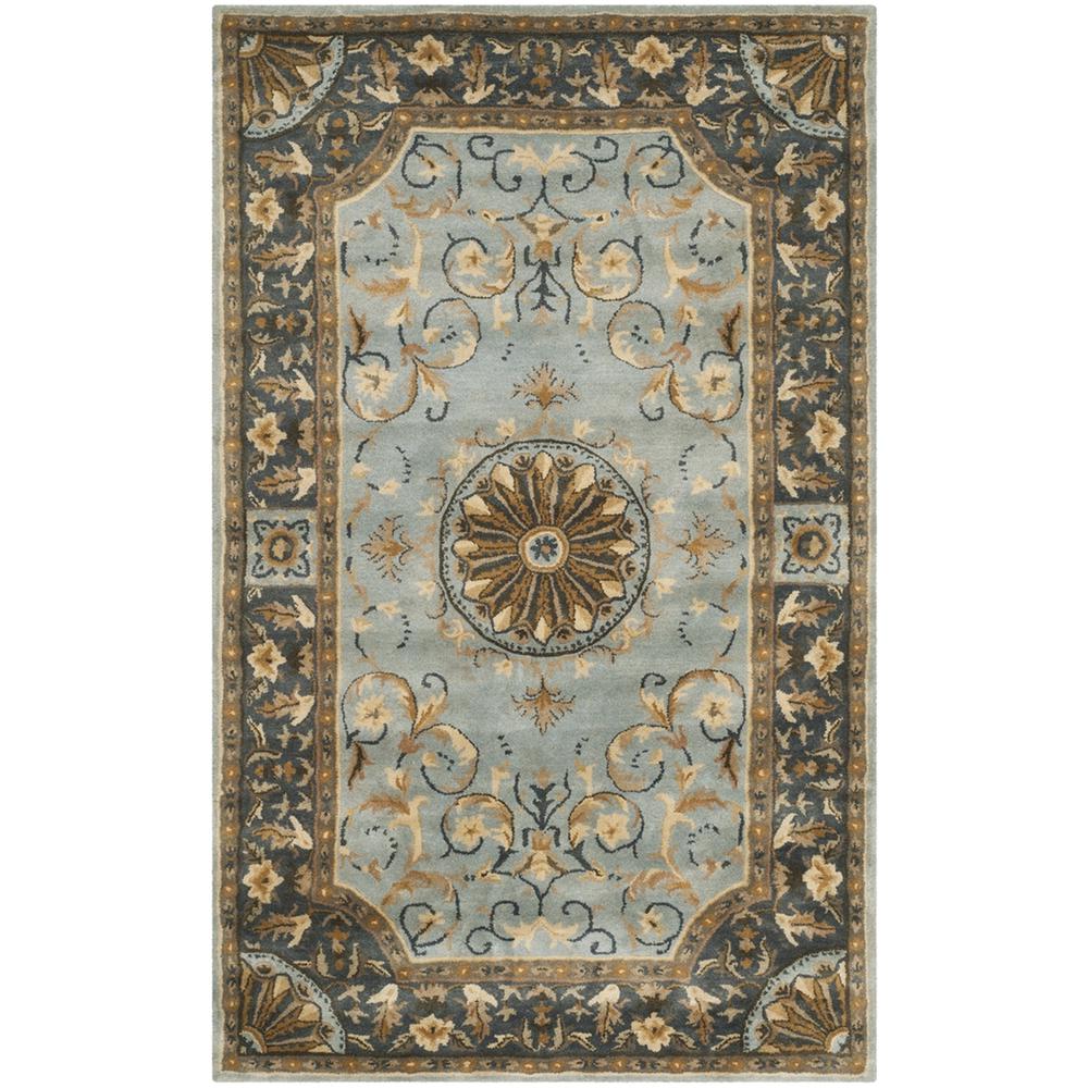 EMPIRE, BLUE, 5' X 8', Area Rug. Picture 1