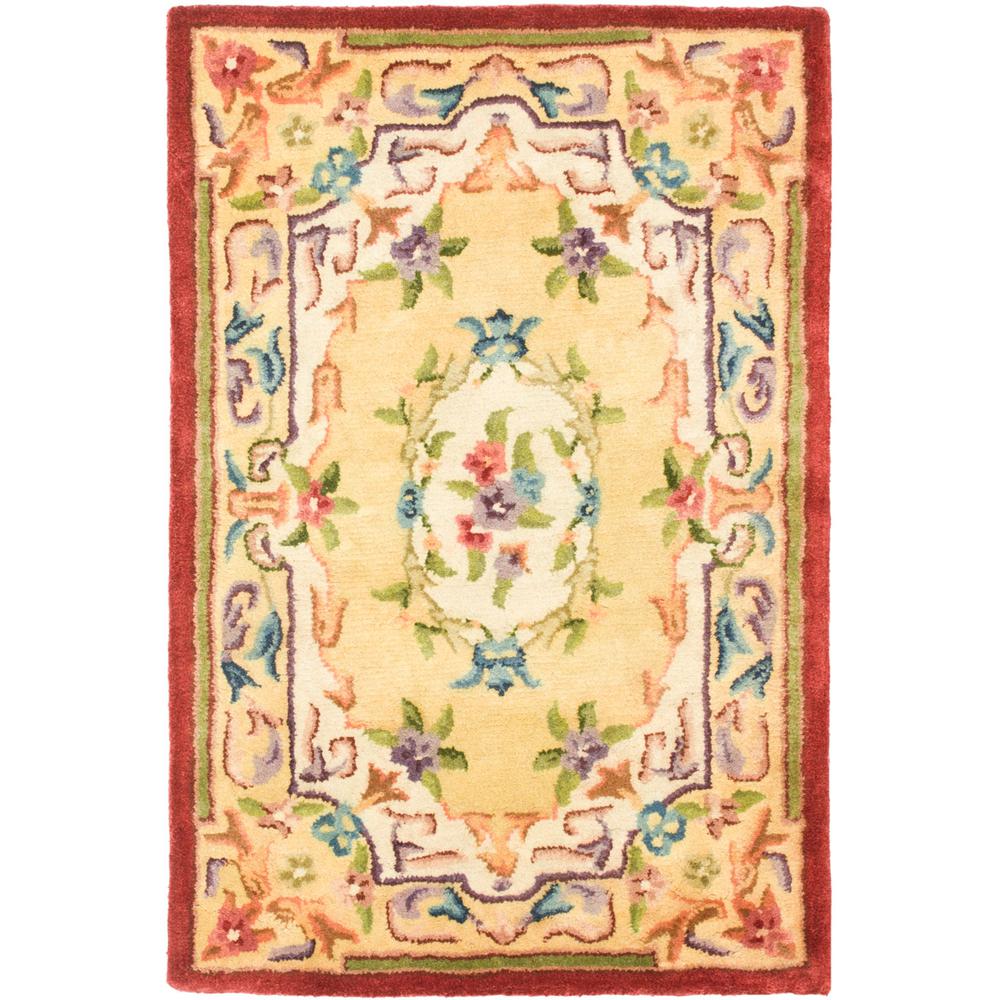 EMPIRE, GOLD / GOLD, 2'-0" X 3'-0", Area Rug. Picture 1