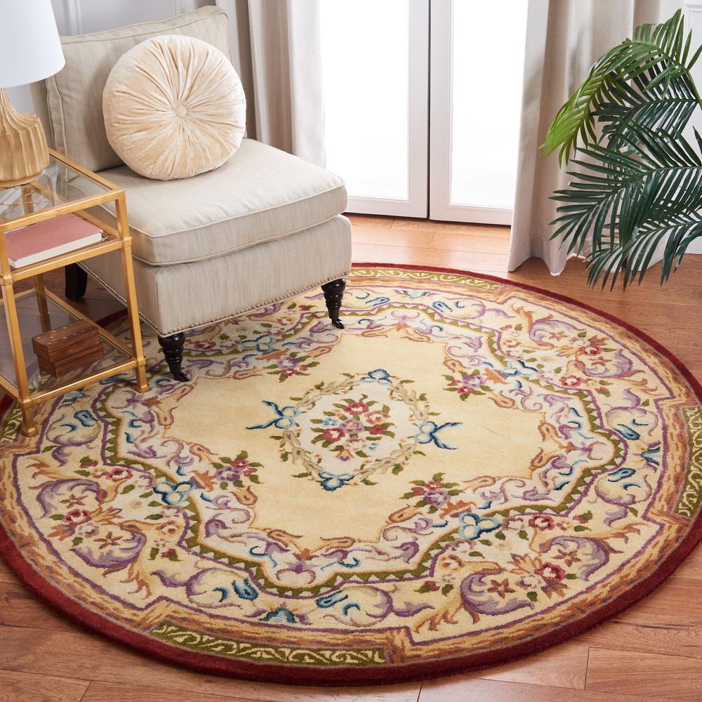 EMPIRE, GOLD / GOLD, 6'-0" X 9'-0", Area Rug. Picture 1