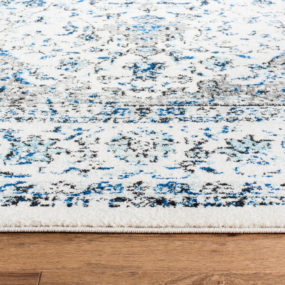 EVOKE, IVORY / GREY, 6'-7" X 9', Area Rug, EVK220D-6. Picture 2