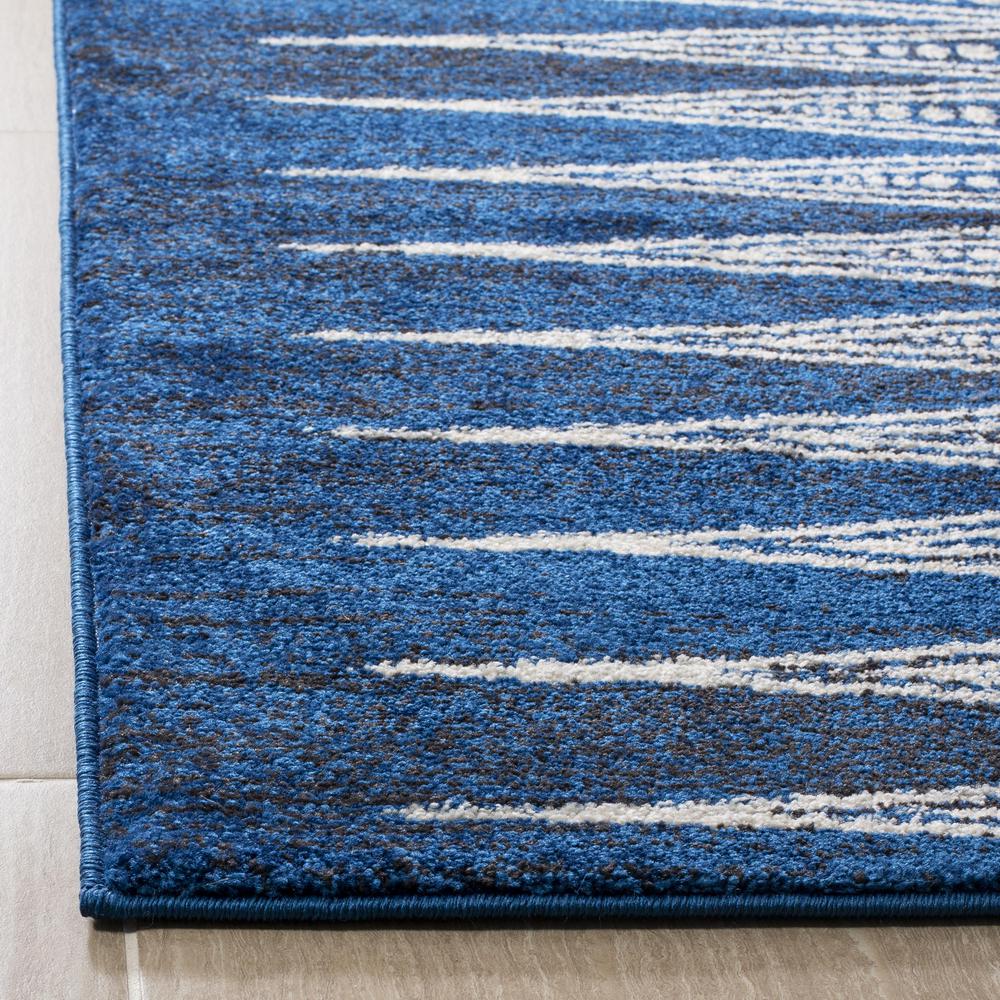 EVOKE, ROYAL / IVORY, 5'-1" X 7'-6", Area Rug, EVK226A-5. Picture 4