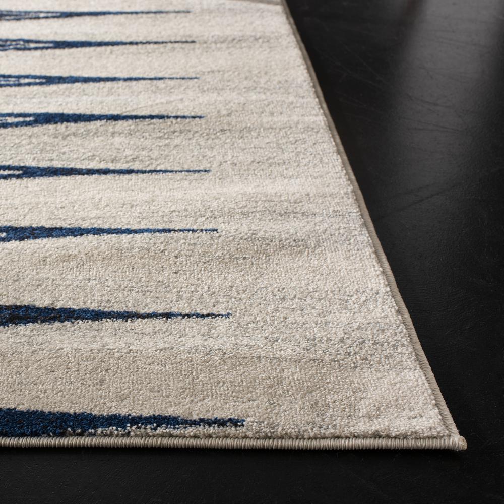 EVOKE, IVORY / BLUE, 8' X 10', Area Rug, EVK226C-8. Picture 2