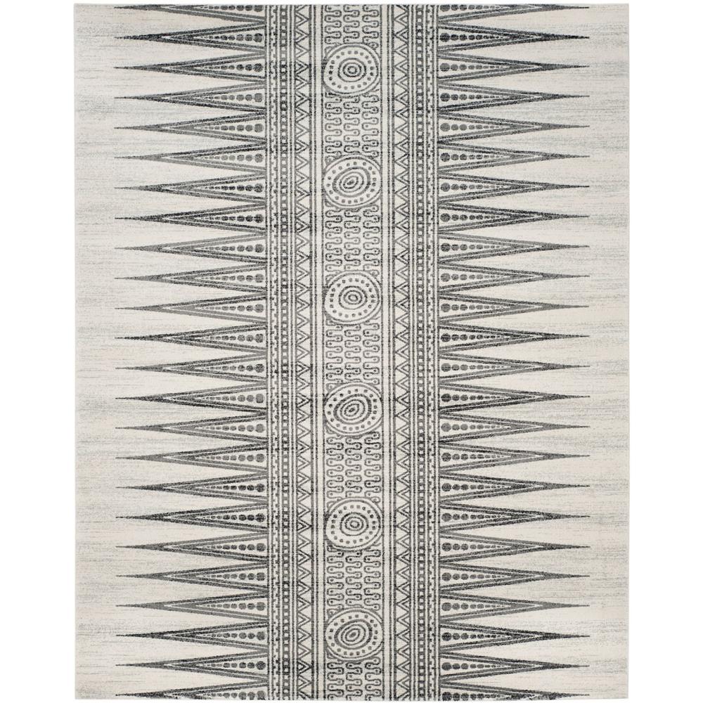 EVOKE, IVORY / GREY, 8' X 10', Area Rug, EVK226D-8. Picture 1