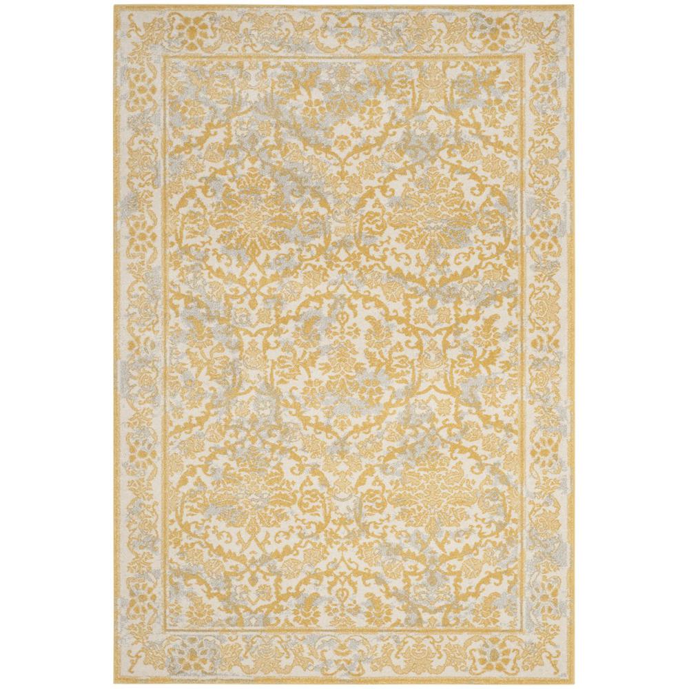 EVOKE, IVORY / GOLD, 10' X 14', Area Rug, EVK242S-10. Picture 1