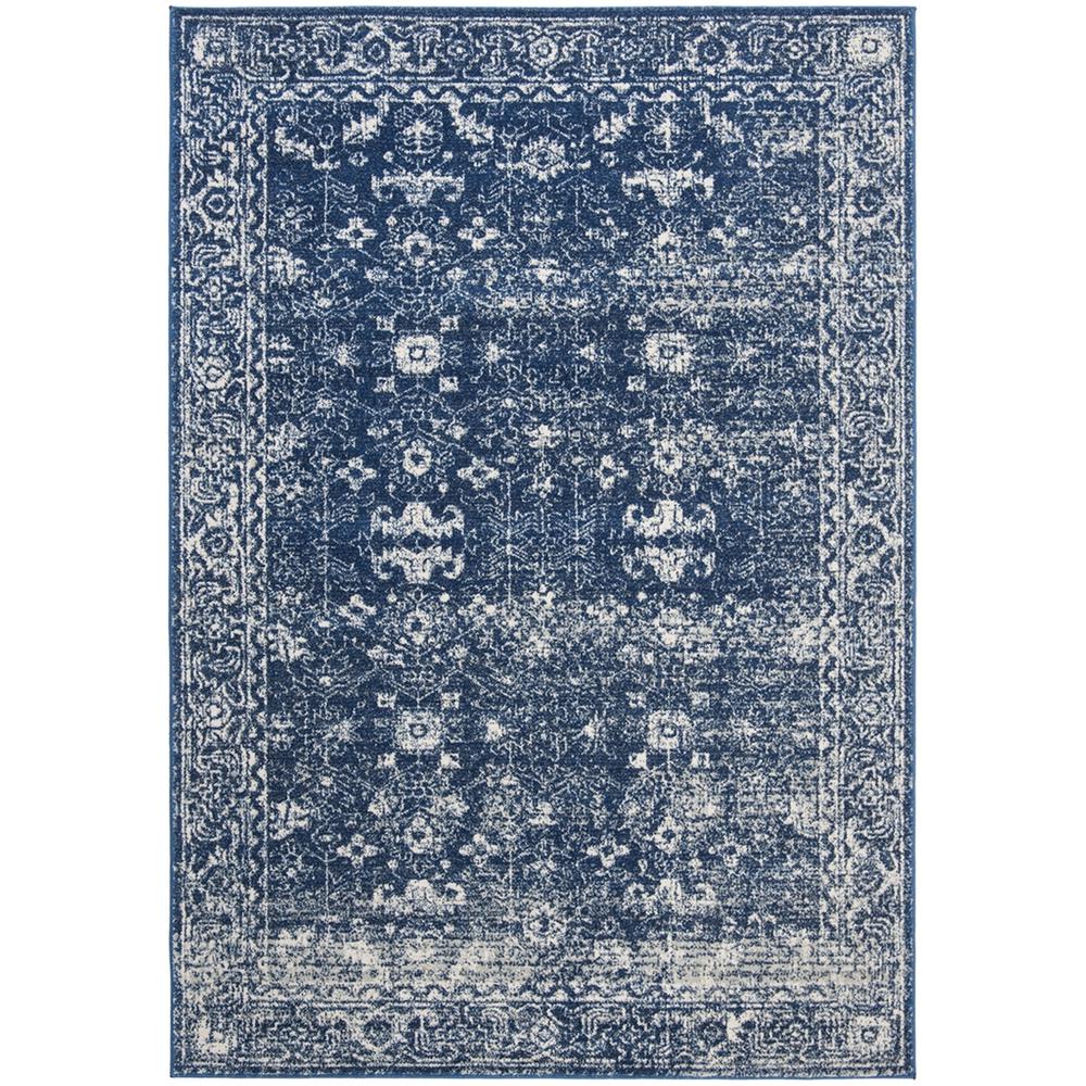 EVOKE, NAVY / IVORY, 10' X 14', Area Rug, EVK270A-10. Picture 1